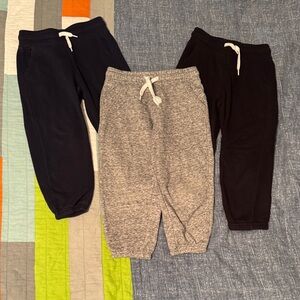 Old Navy Kids Jogger Pants - Black, Gray, and Navy